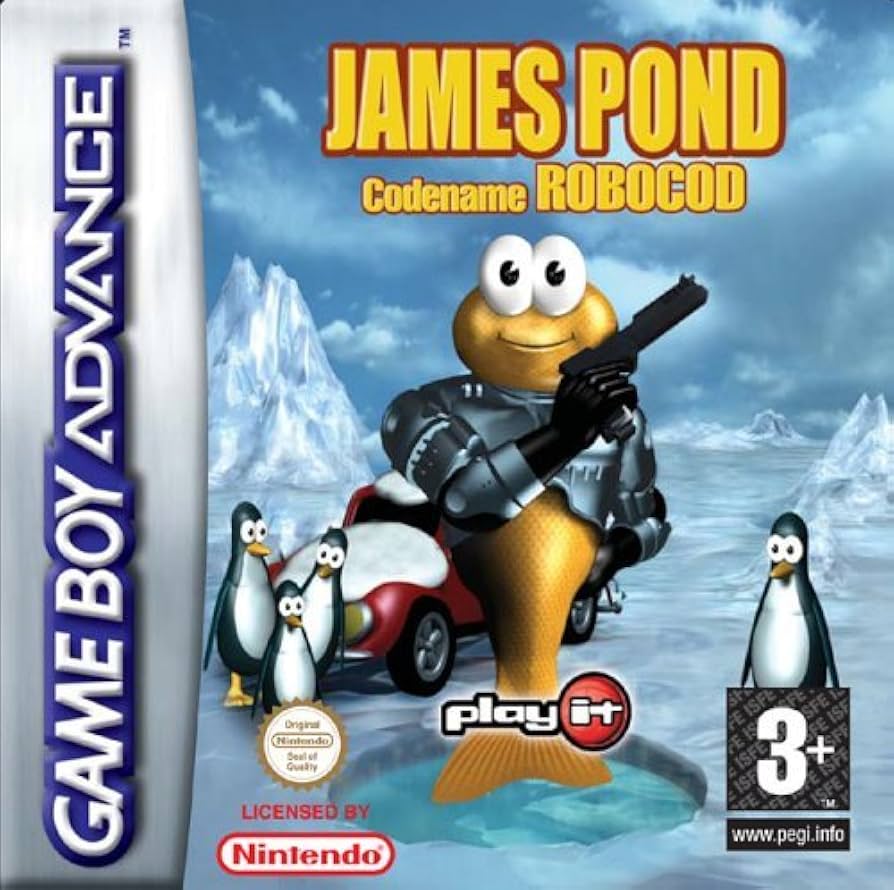 Capa de James Pond: Codename: Robocod