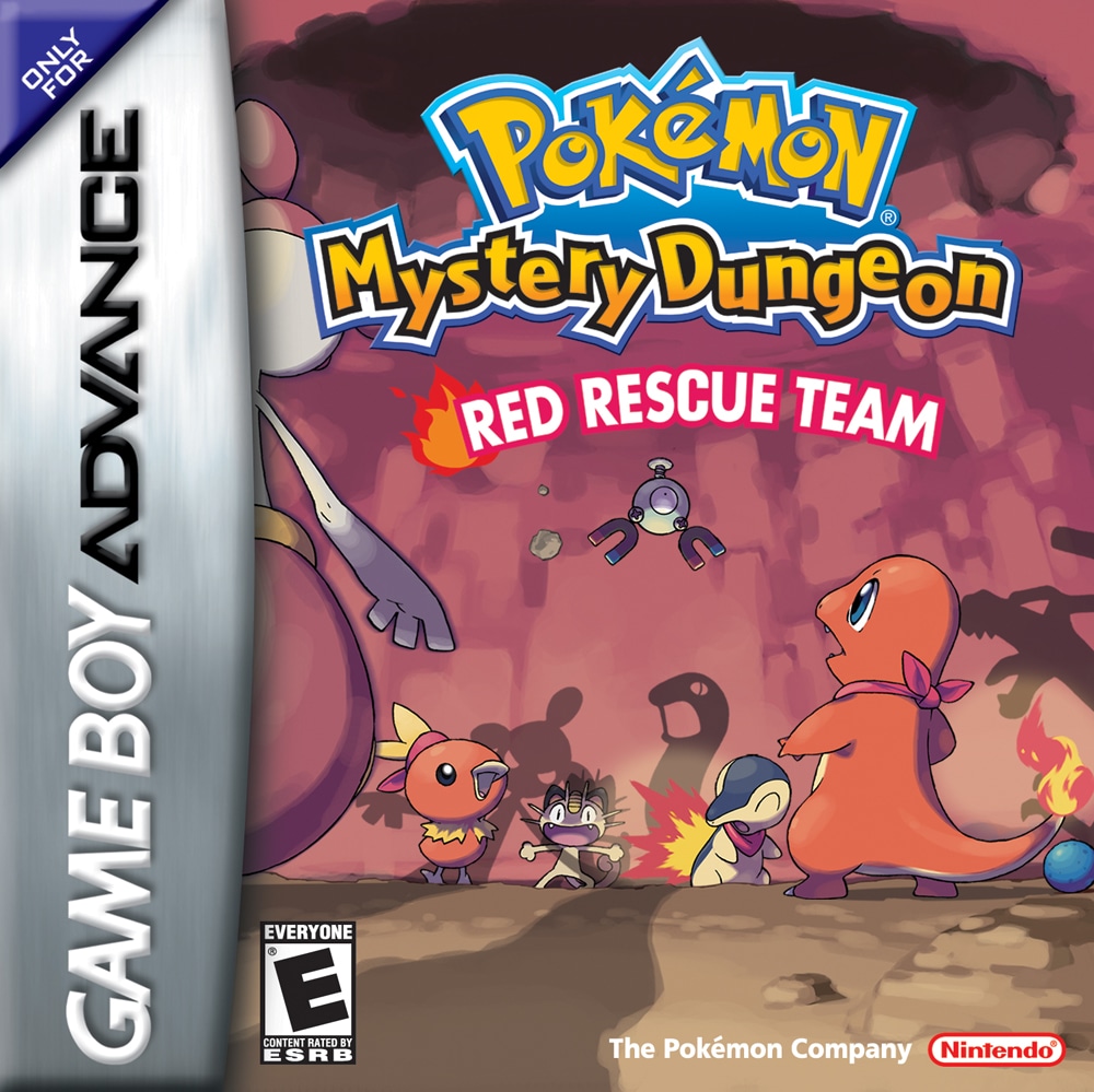 Capa de Pokémon Mystery Dungeons: Red Rescue Team