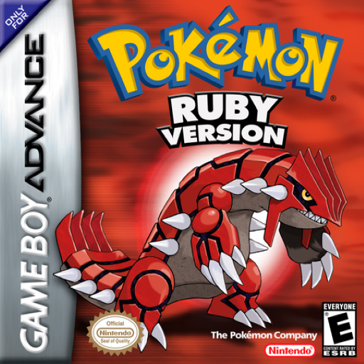 Capa de Pokémon Ruby Version