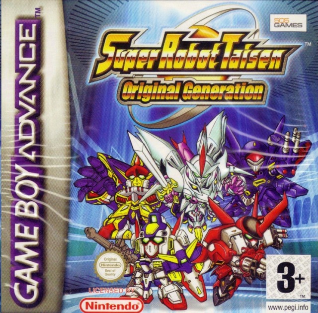 Capa de Super Robot Taisen Original Generation 2