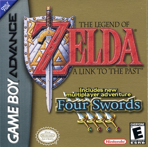 Capa de The Legend Of Zelda: A Link To The Past & Four Swords