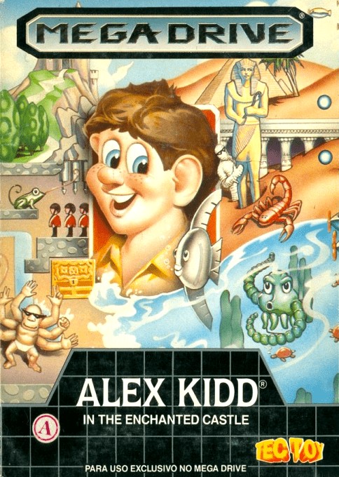 Capa de Alex Kidd In The Enchanted Castle
