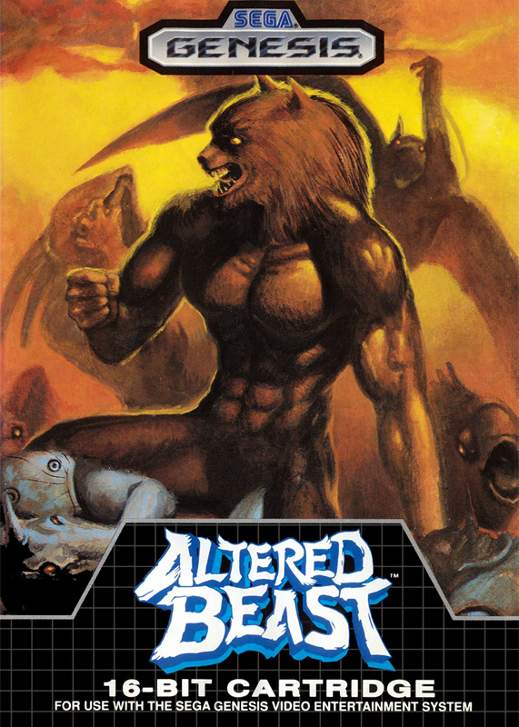 Capa de Altered Beast