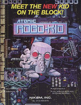 Capa de Atomic Robo Kid