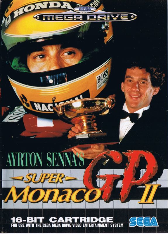 Capa de Ayrton Senna'S Super Monaco Gp 2
