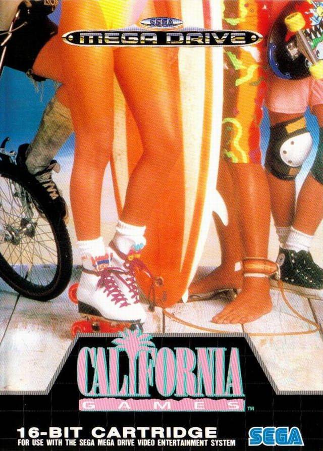 Capa de California Games