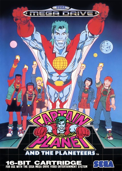 Capa de Captain Planet And The Planeteers