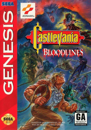 Capa de Castlevania Bloodlines