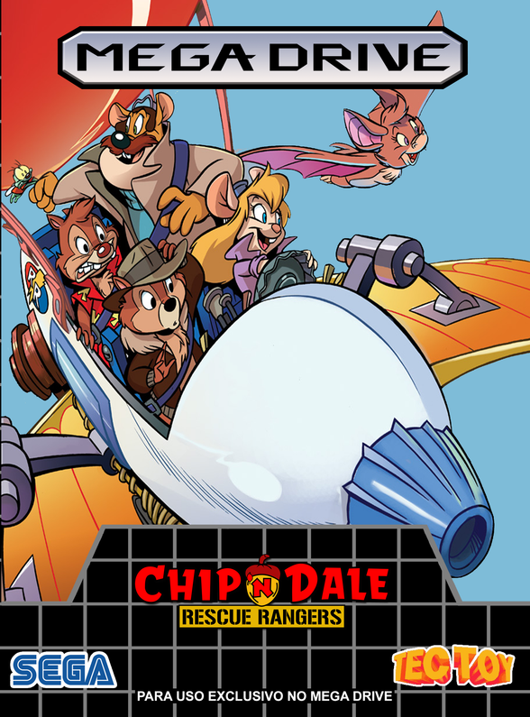 Capa de Chip 'N Dale Rescue Rangers