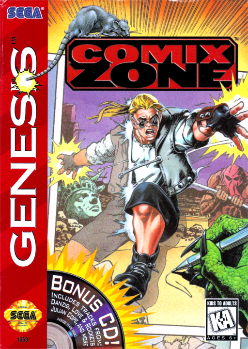 Capa de Comix Zone