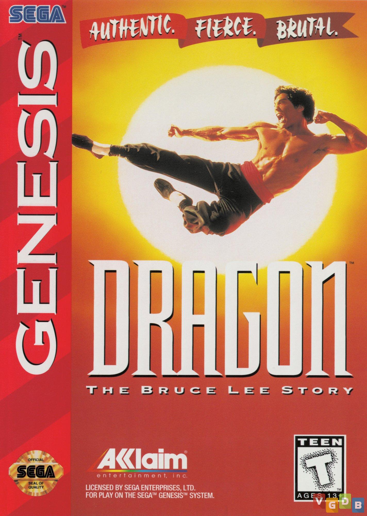 Capa de Dragon The Bruce Lee Story