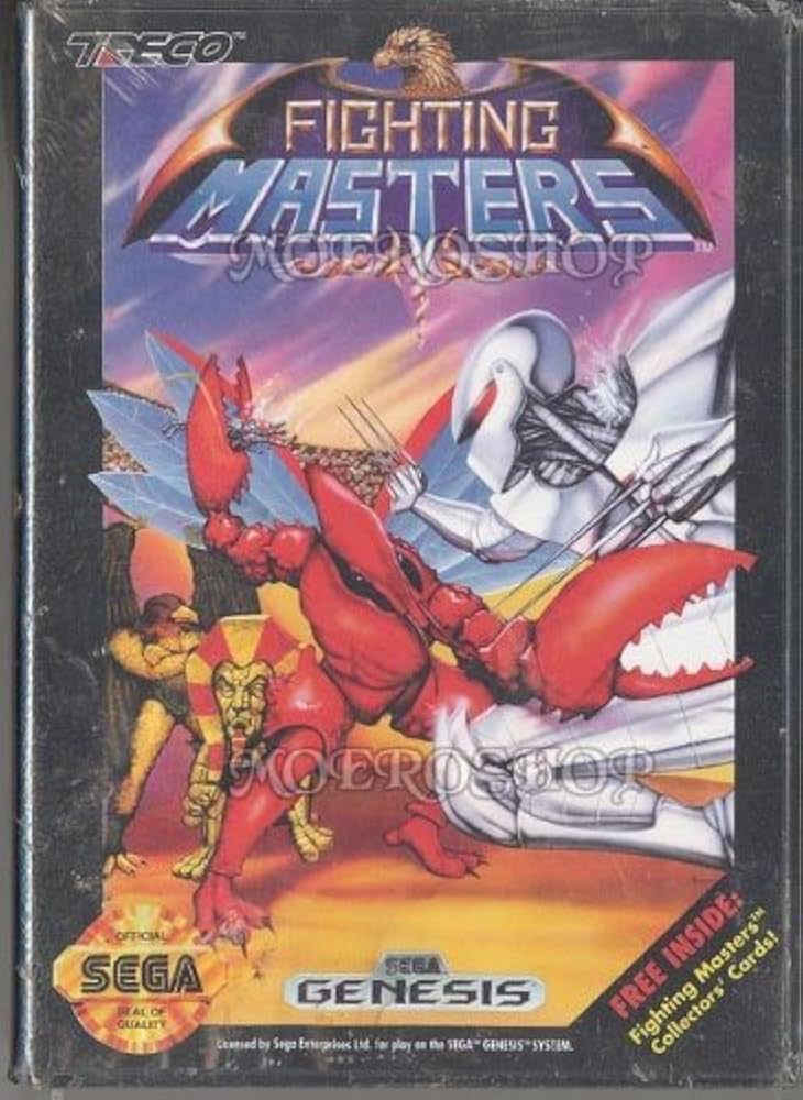 Capa de Fighting Masters