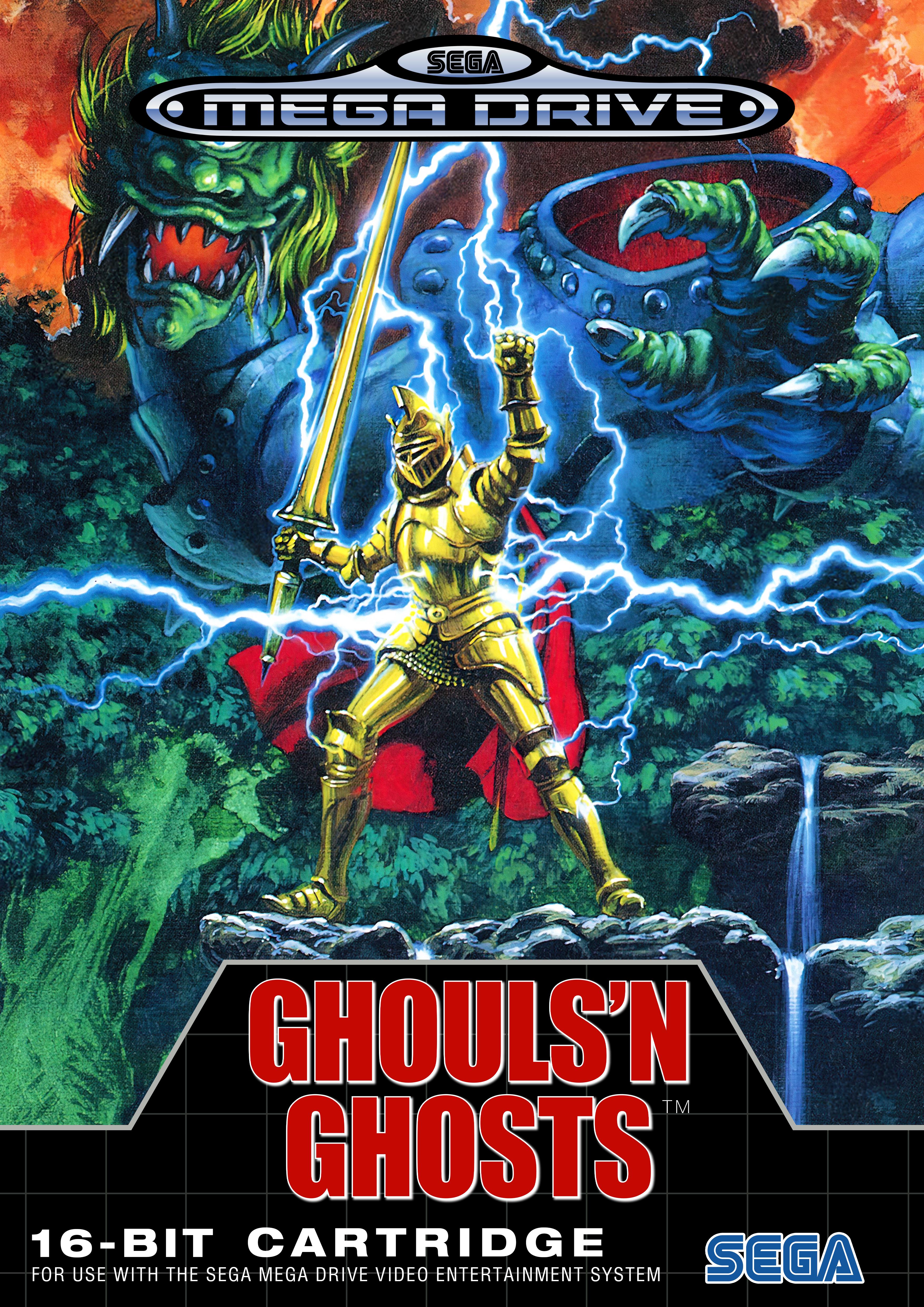 Capa de Ghouls 'N Ghosts