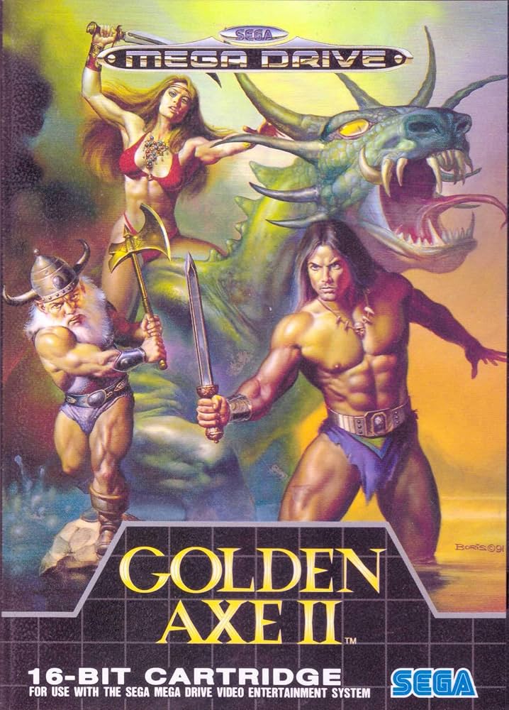 Capa de Golden Axe 2