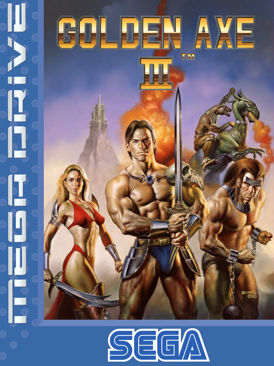 Capa de Golden Axe Iii