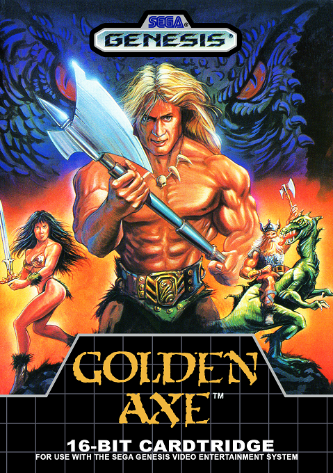 Capa de Golden Axe