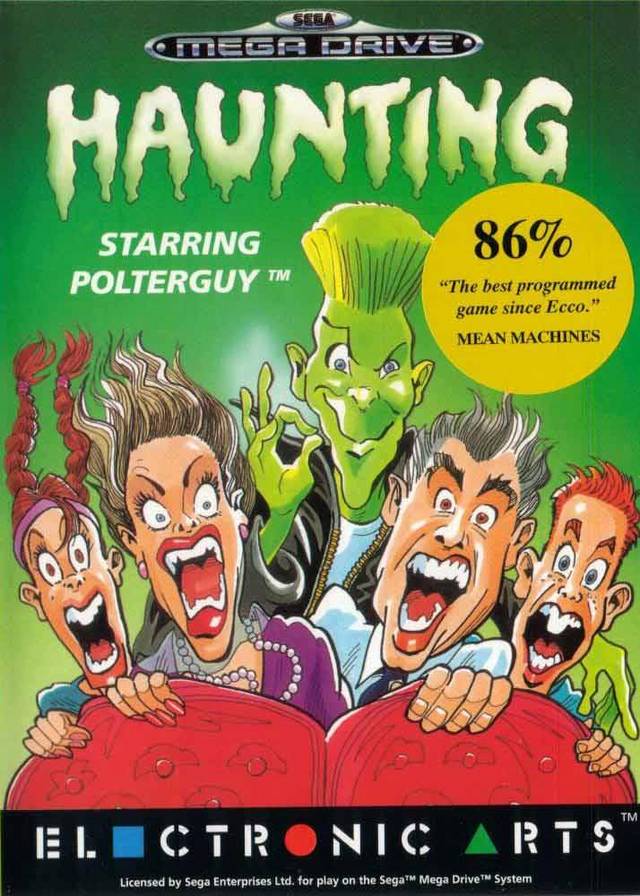 Capa de Haunting Starring Polterguy