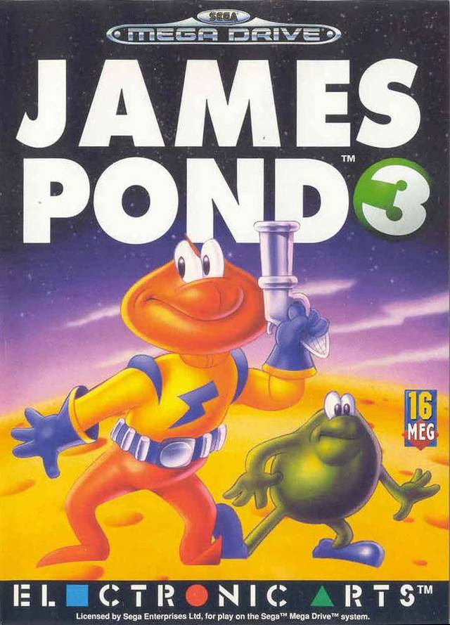 Capa de James Pond 3: Operation Starfish