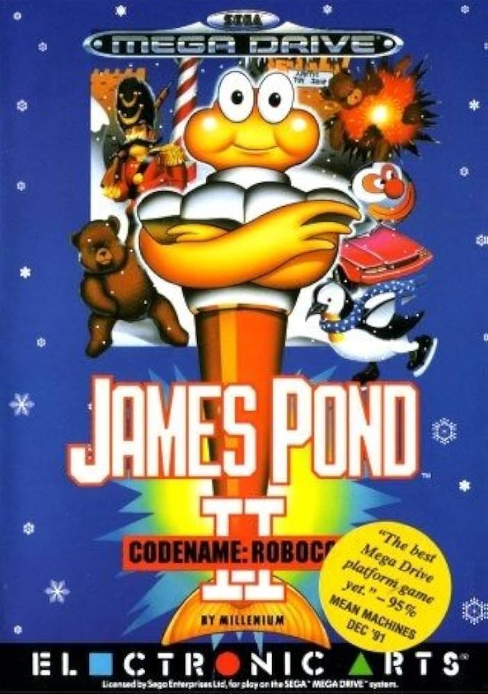Capa de James Pond 2: Codename: Robocod