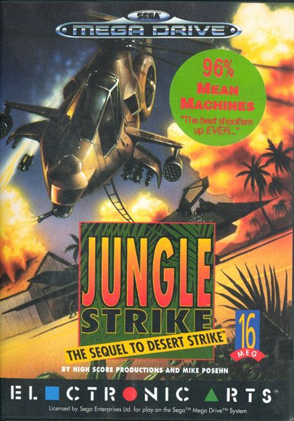 Capa de Jungle Strike