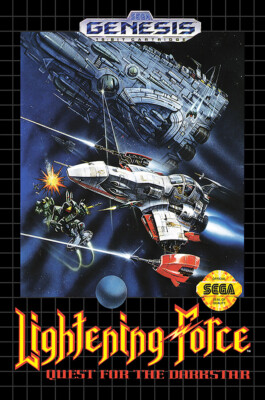 Capa de Lightening Force: Quest For The Darkstar