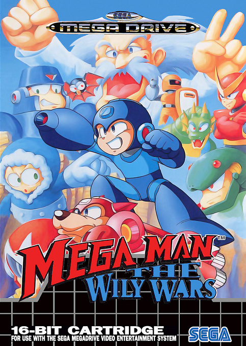 Capa de Mega Man The Wily Wars