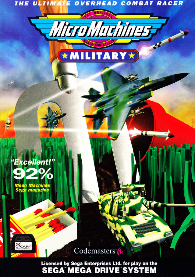 Capa de Micro Machines Military