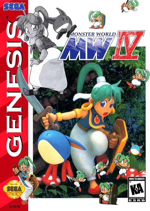 Capa de Monster World Iv