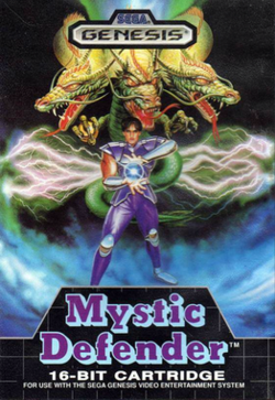Capa de Mystic Defender