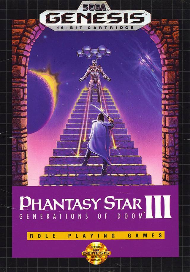 Capa de Phantasy Star Iii: Generations Of Doom