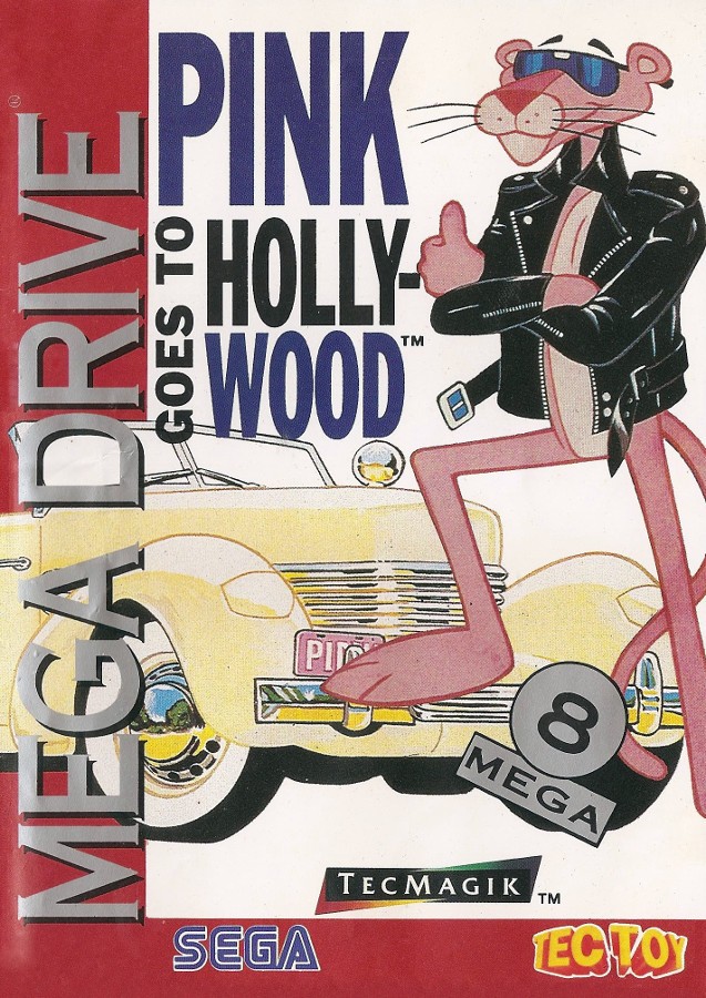 Capa de Pink Goes To Hollywood