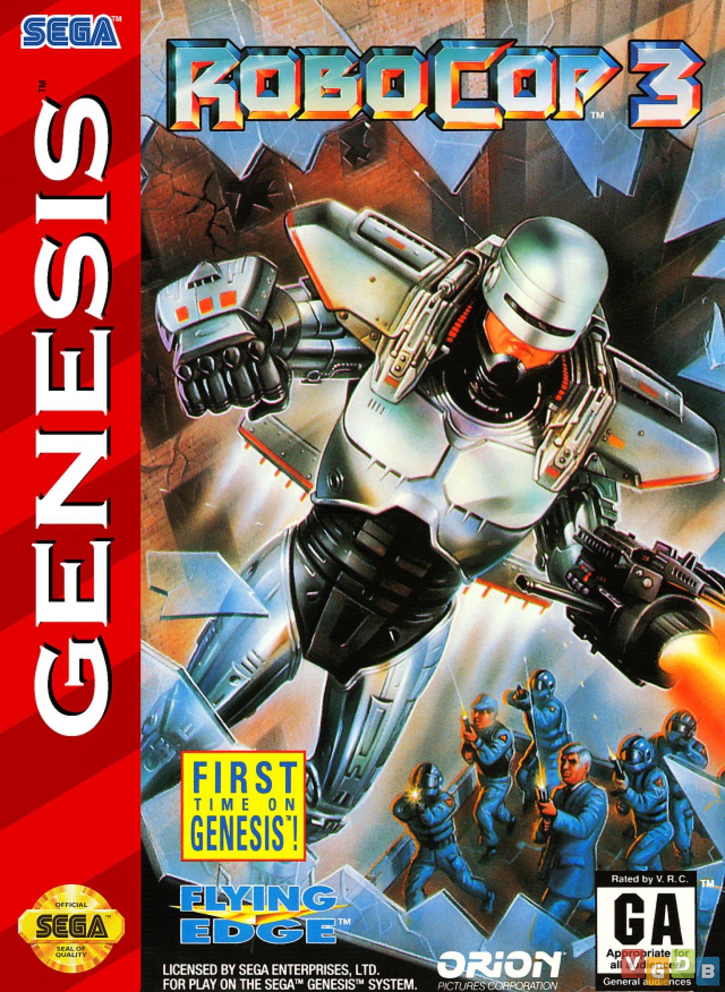 Capa de Robocop 3