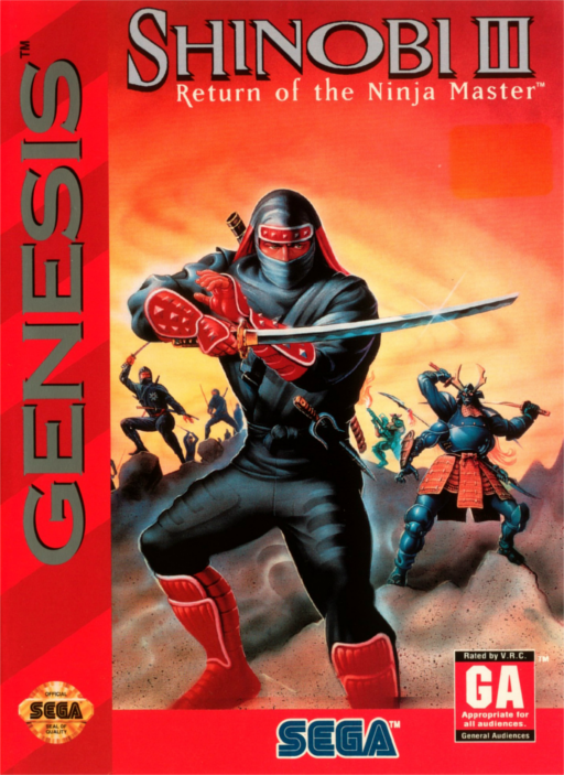 Capa de Shinobi Iii: Return Of The Ninja Master
