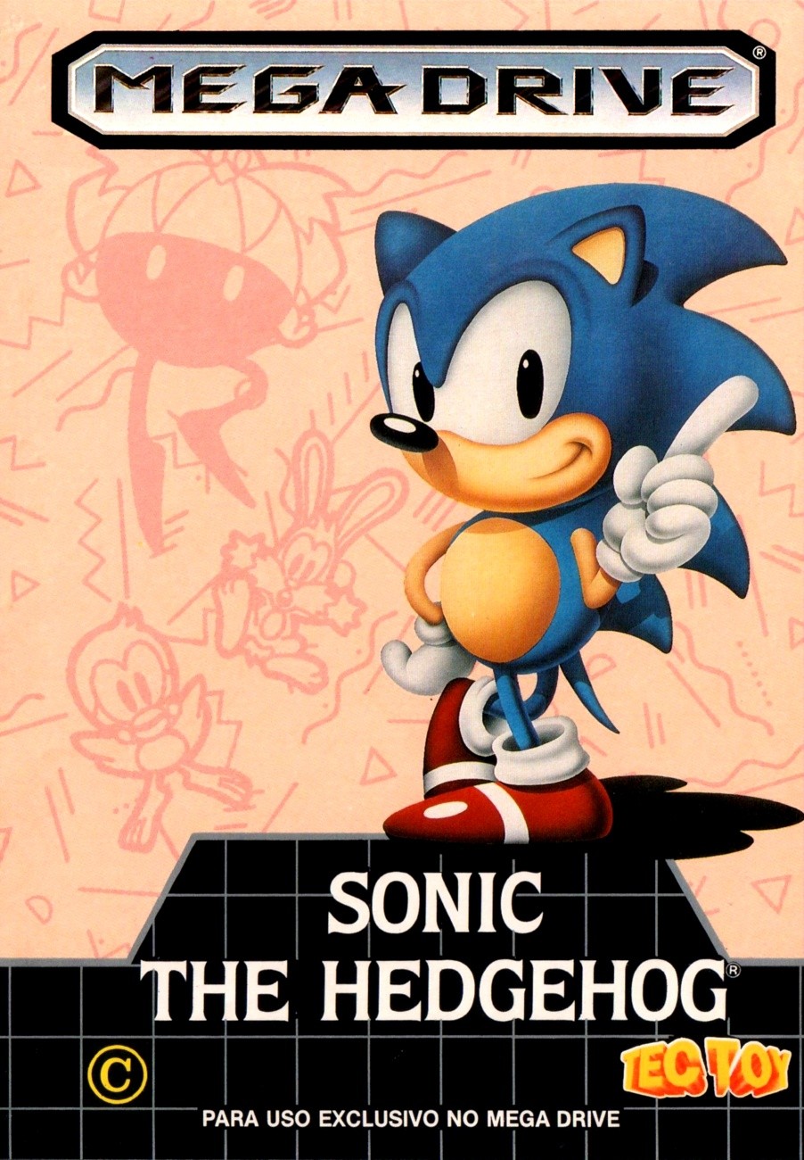 Capa de Sonic The Hedgehog