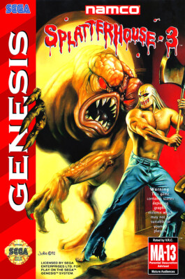 Capa de Splatterhouse 3