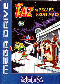 Capa de Taz Mania: Escape From Mars