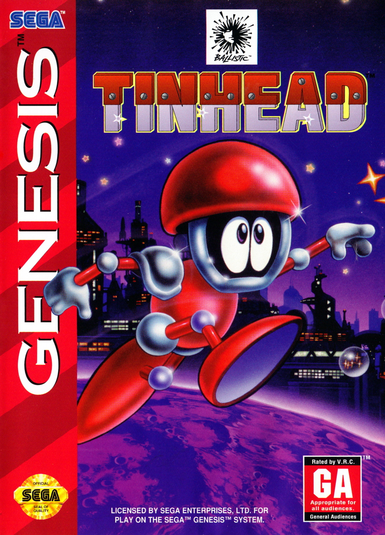 Capa de Tinhead