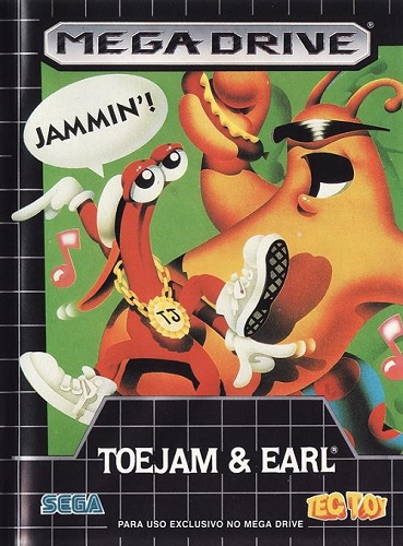 Capa de Toejam & Earl