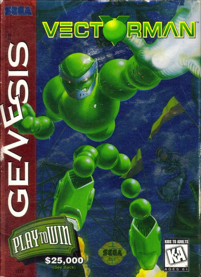 Capa de Vectorman
