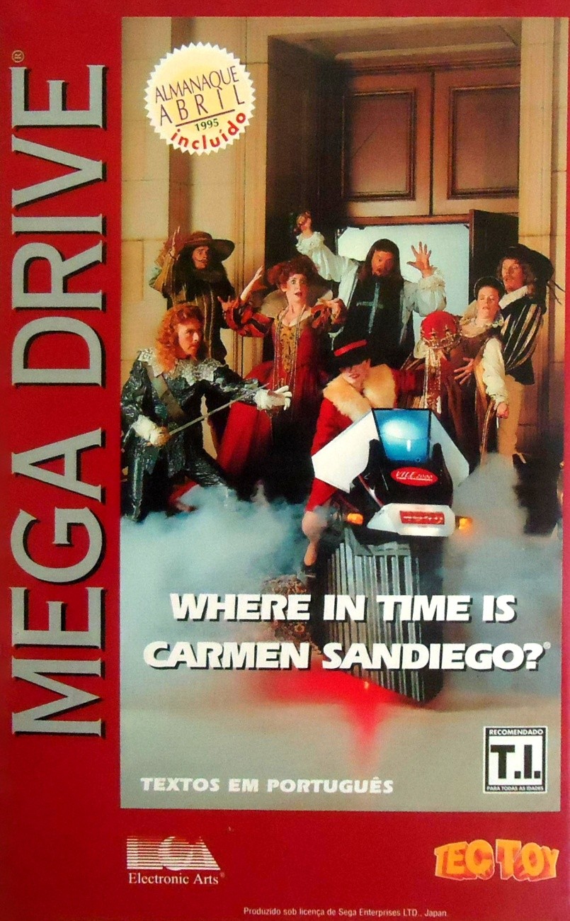 Capa de Where In Time Is Carmen Sandiego!