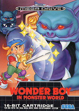 Capa de Wonder Boy In Monster World