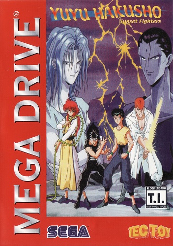 Capa de Yu Yu Hakusho: Sunset Fighters