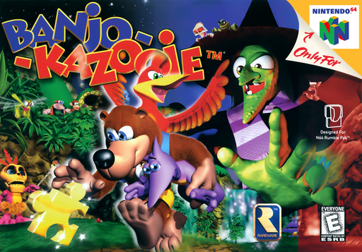 Capa de Banjo Kazooie