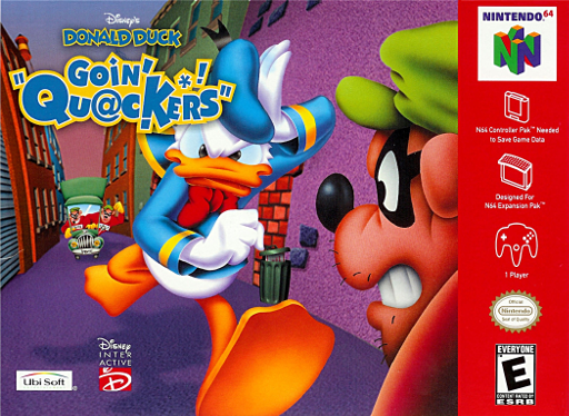 Capa de Donald Duck: Goin' Quackers