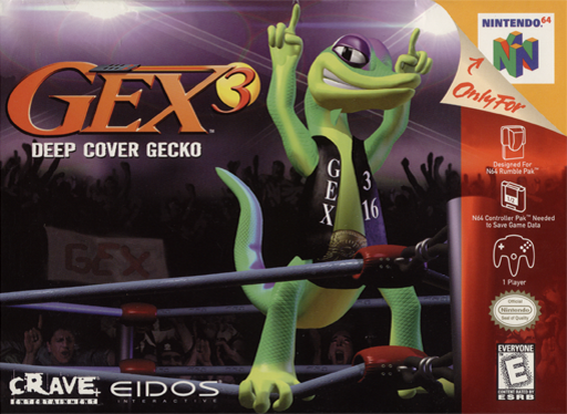 Capa de Gex 3: Deep Cover Gecko