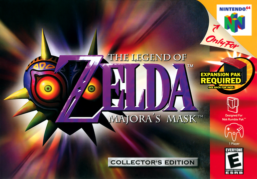Capa de The Legend Of Zelda: Majora'S Mask
