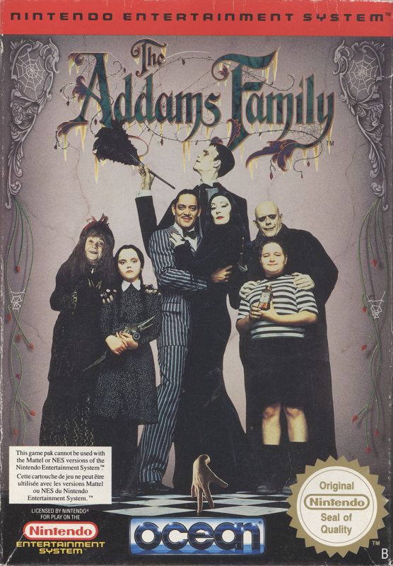 Capa de The Addams Family
