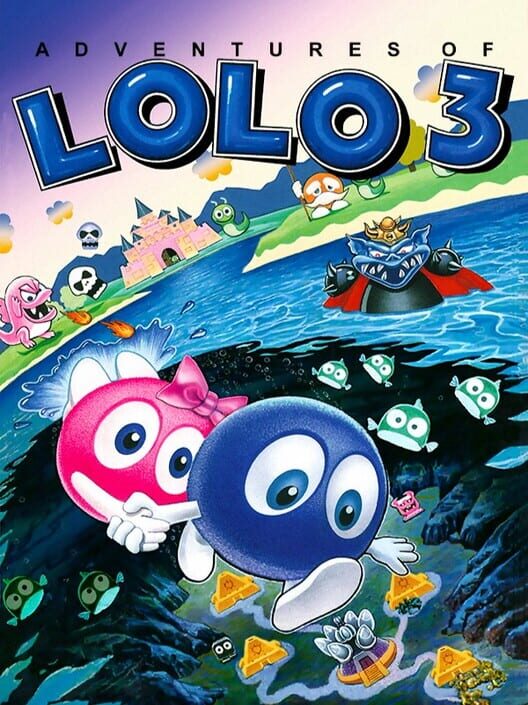 Capa de Adventures Of Lolo 3
