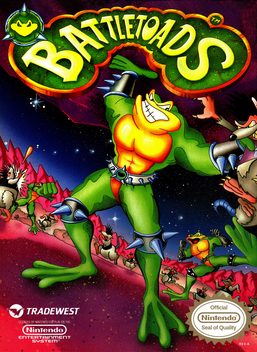 Capa de Battletoads