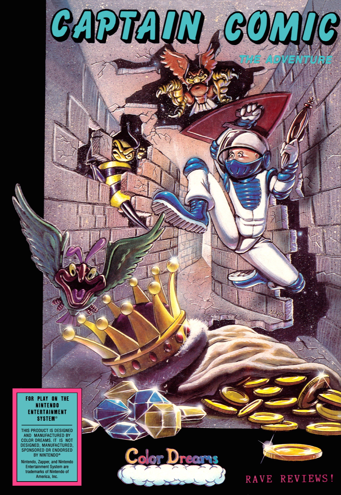 Capa de Captain Comic: The Adventure